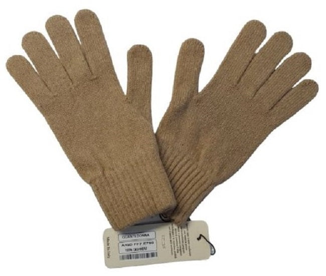 guanti in 100% cashmere (15 colori disponibili)