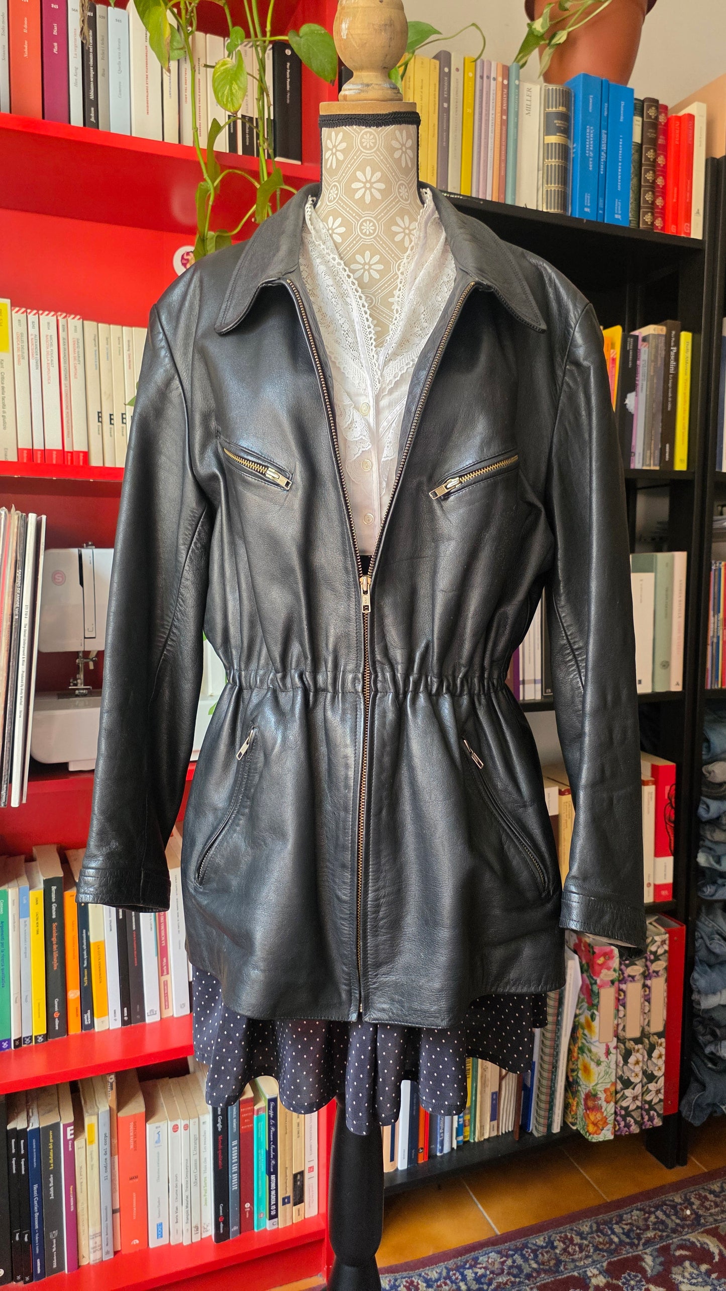 Giacca in pelle