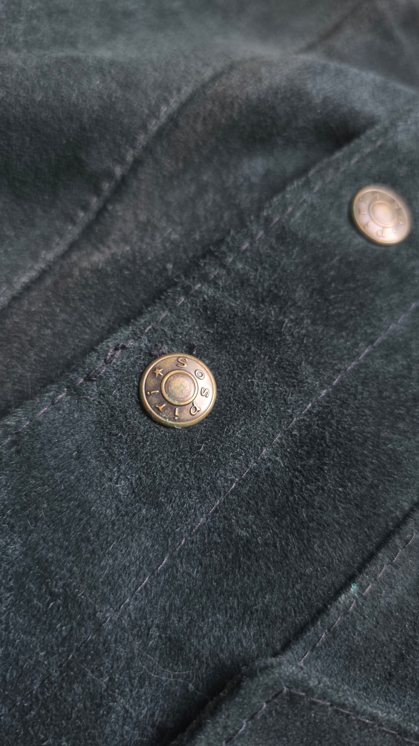 Minigonna in camoscio