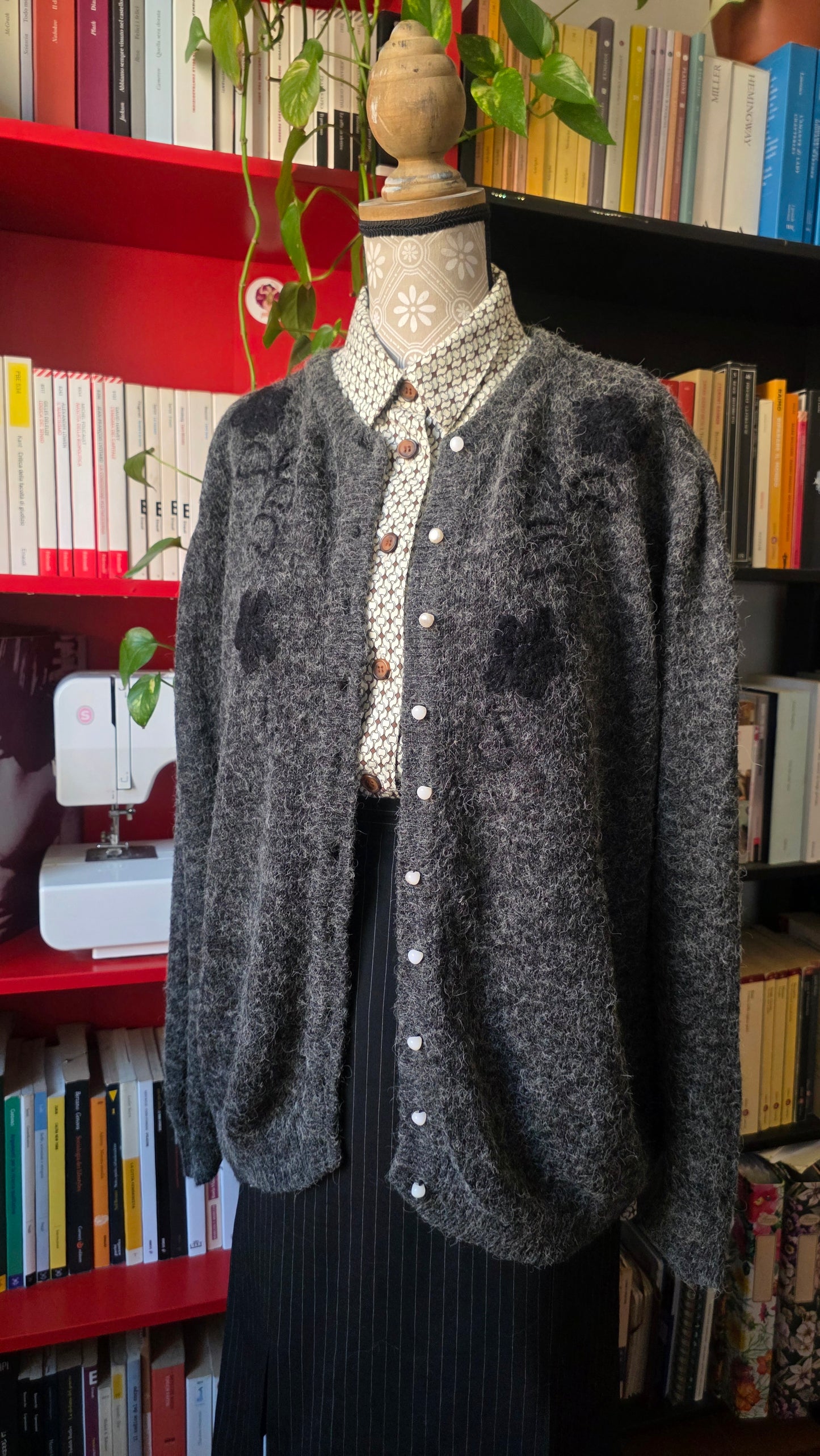 Cardigan grigio morbidissimo