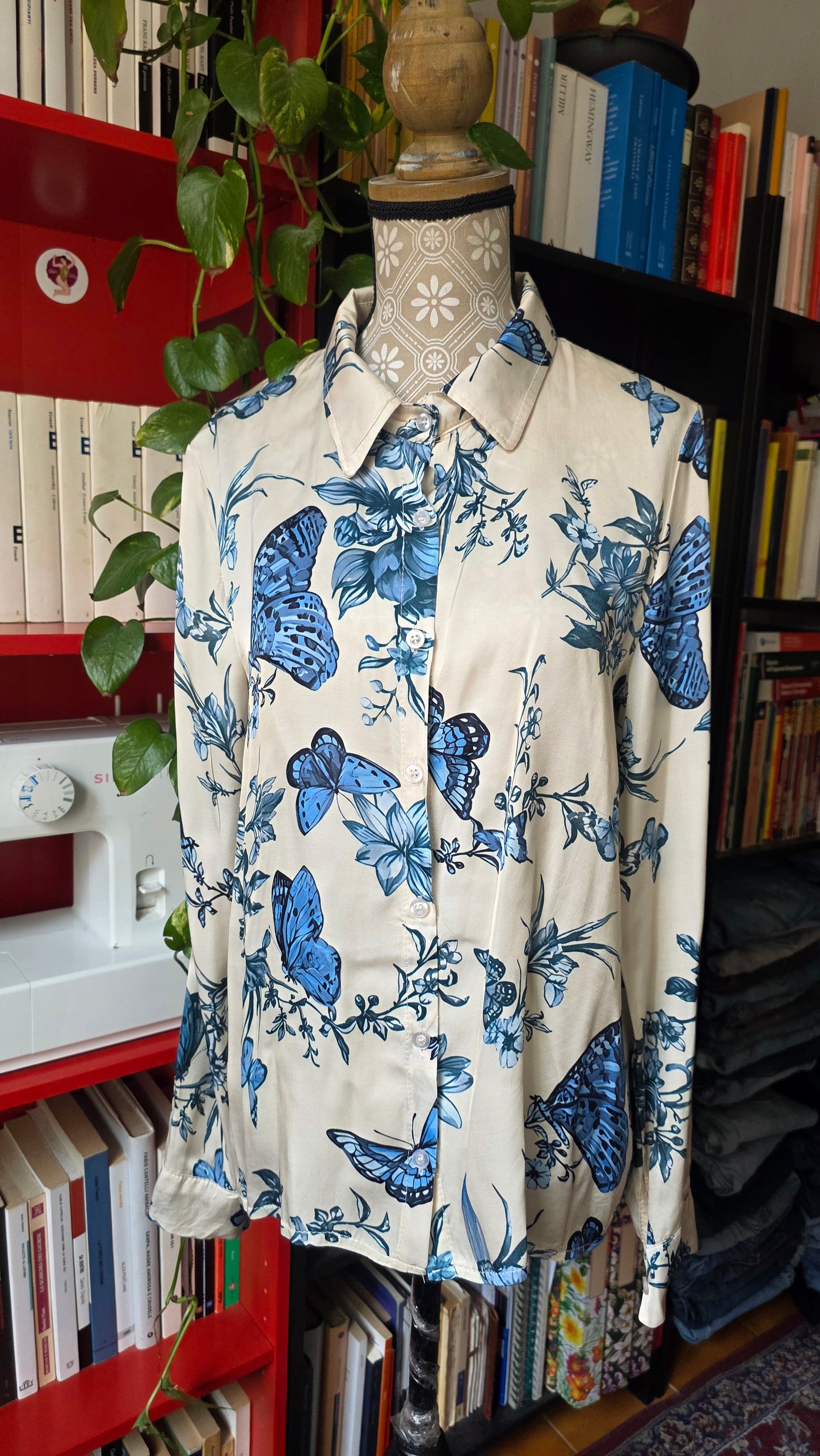 Camicia farfalle