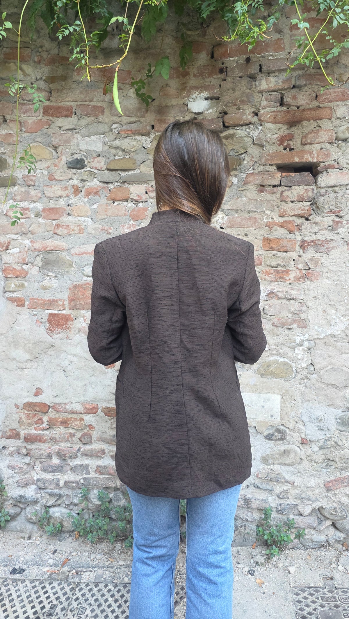 Giacca sartoriale marrone