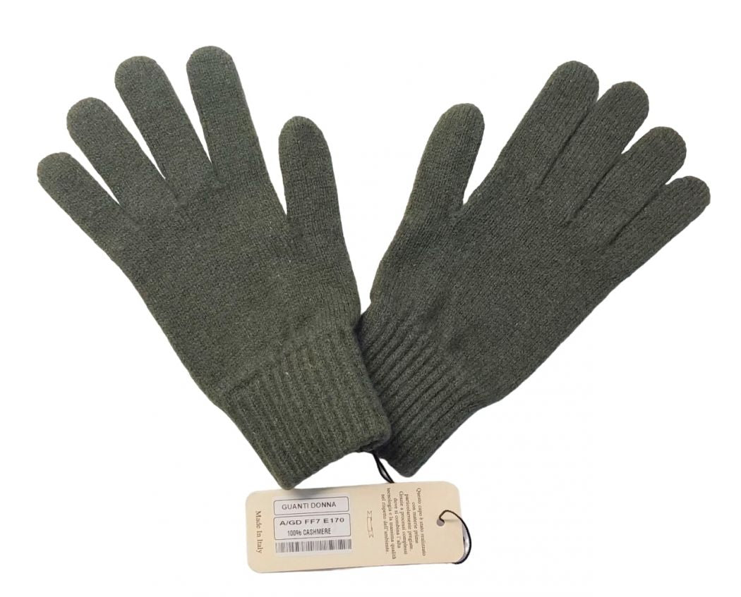 guanti in 100% cashmere (15 colori disponibili)