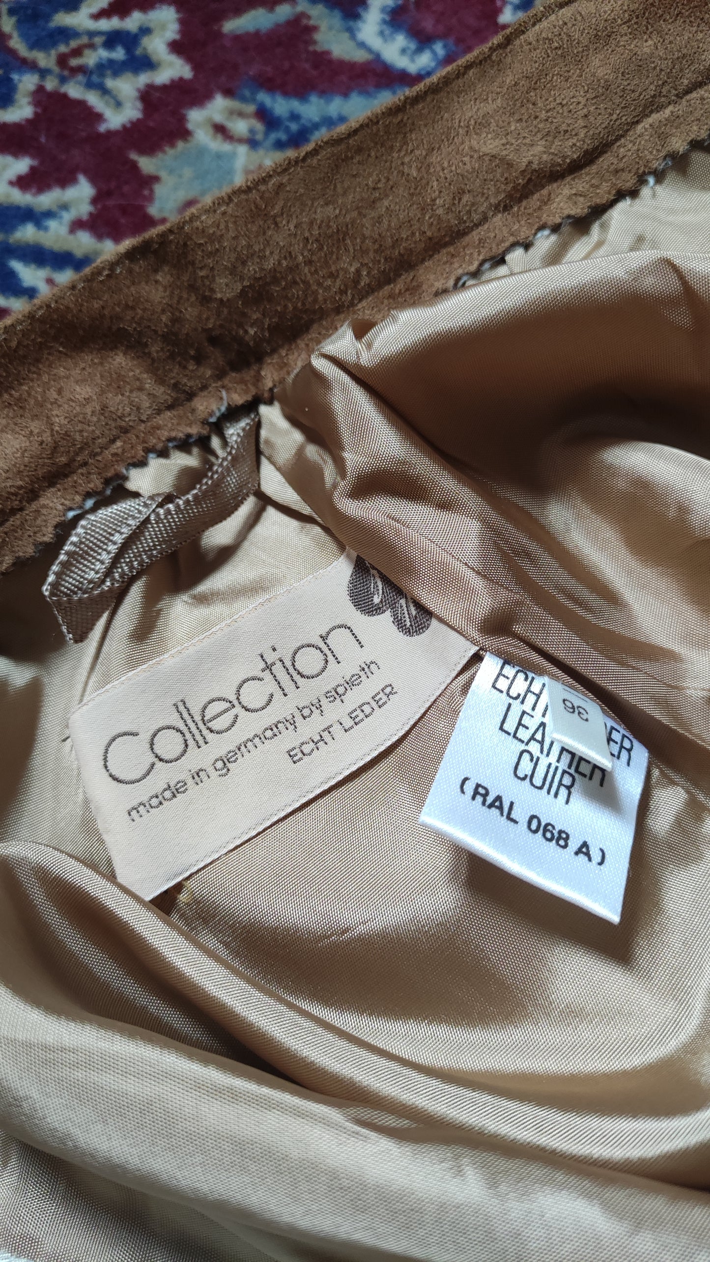 Pantaloni in camoscio