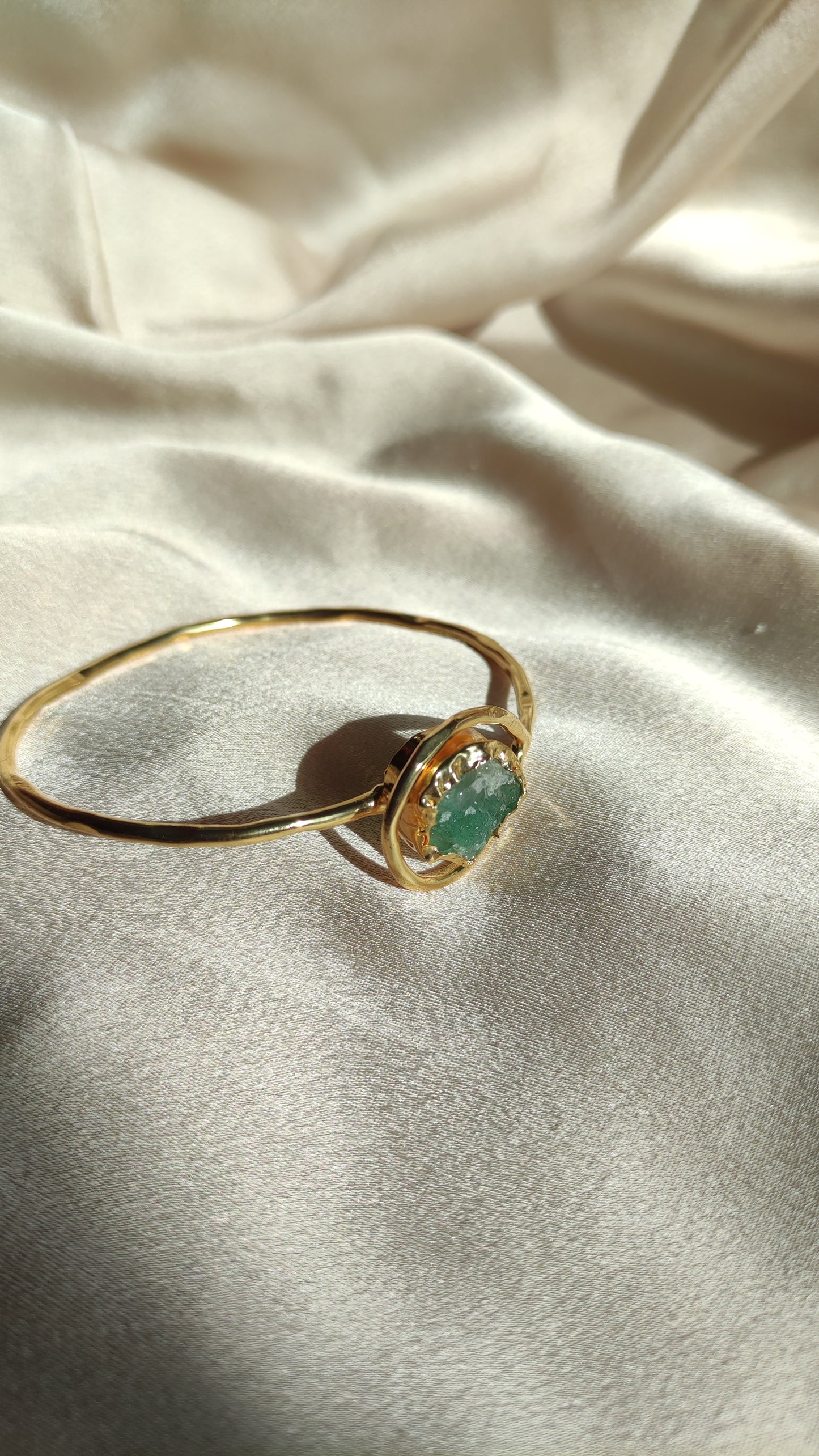 Bracciale quarzo verde