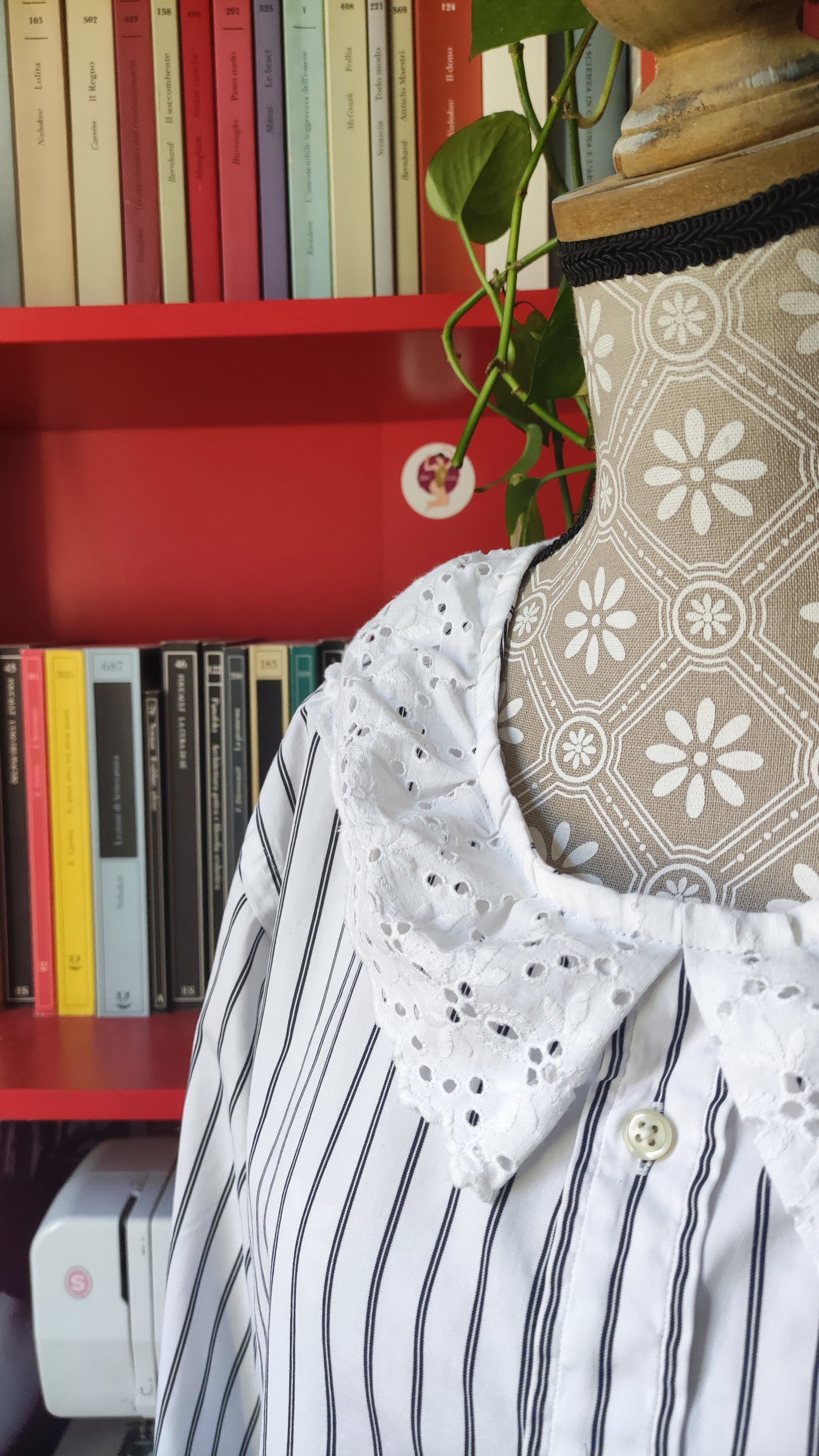 Camicia crop Ralph Lauren righe