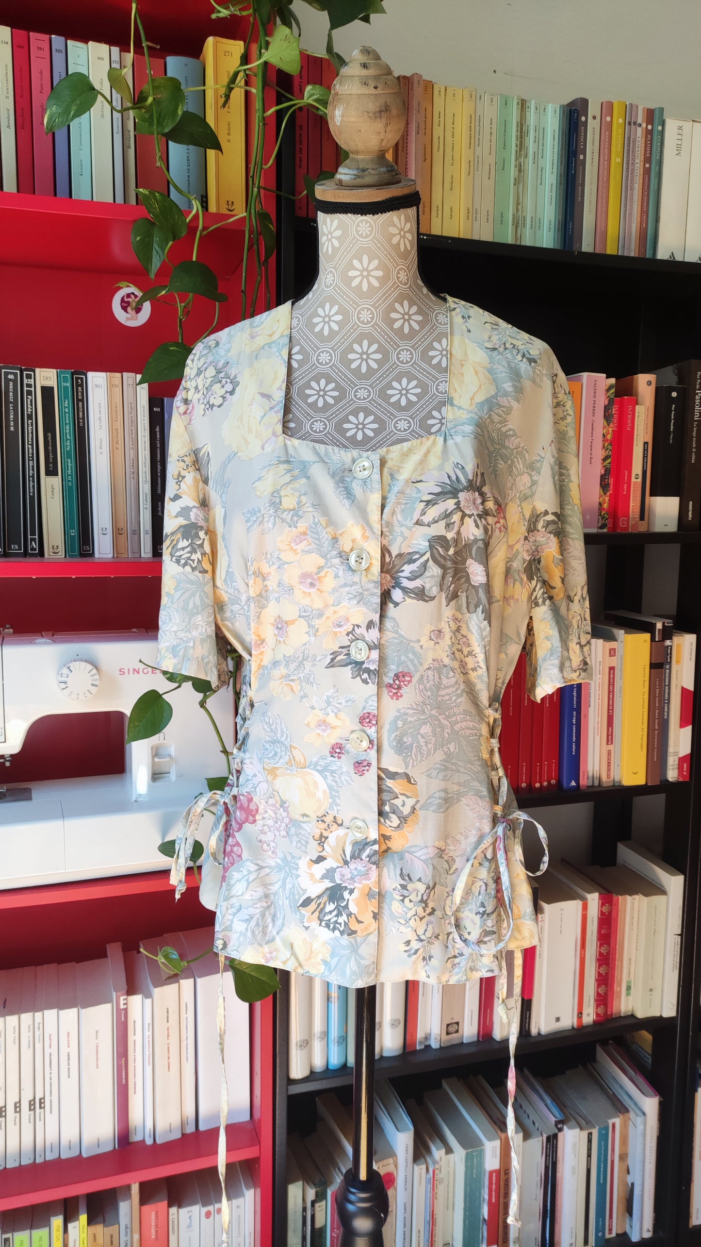 Camicia fiori delicatezza