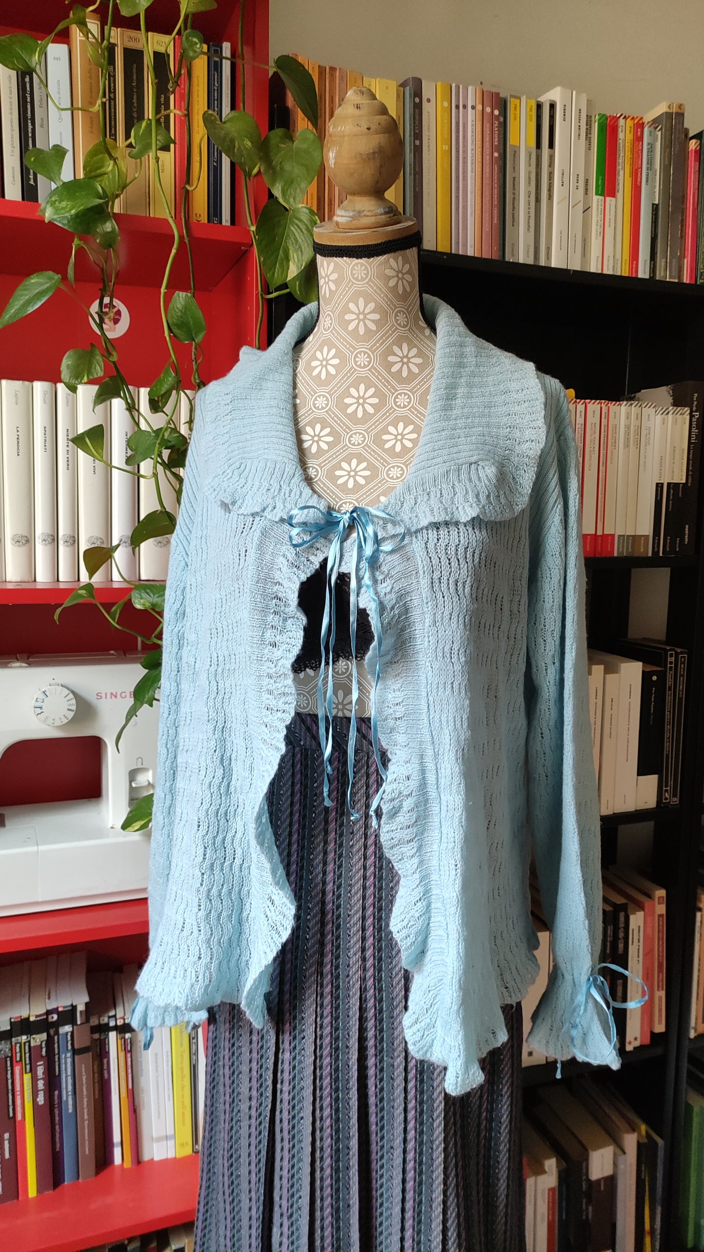 Cardigan romantico handmade