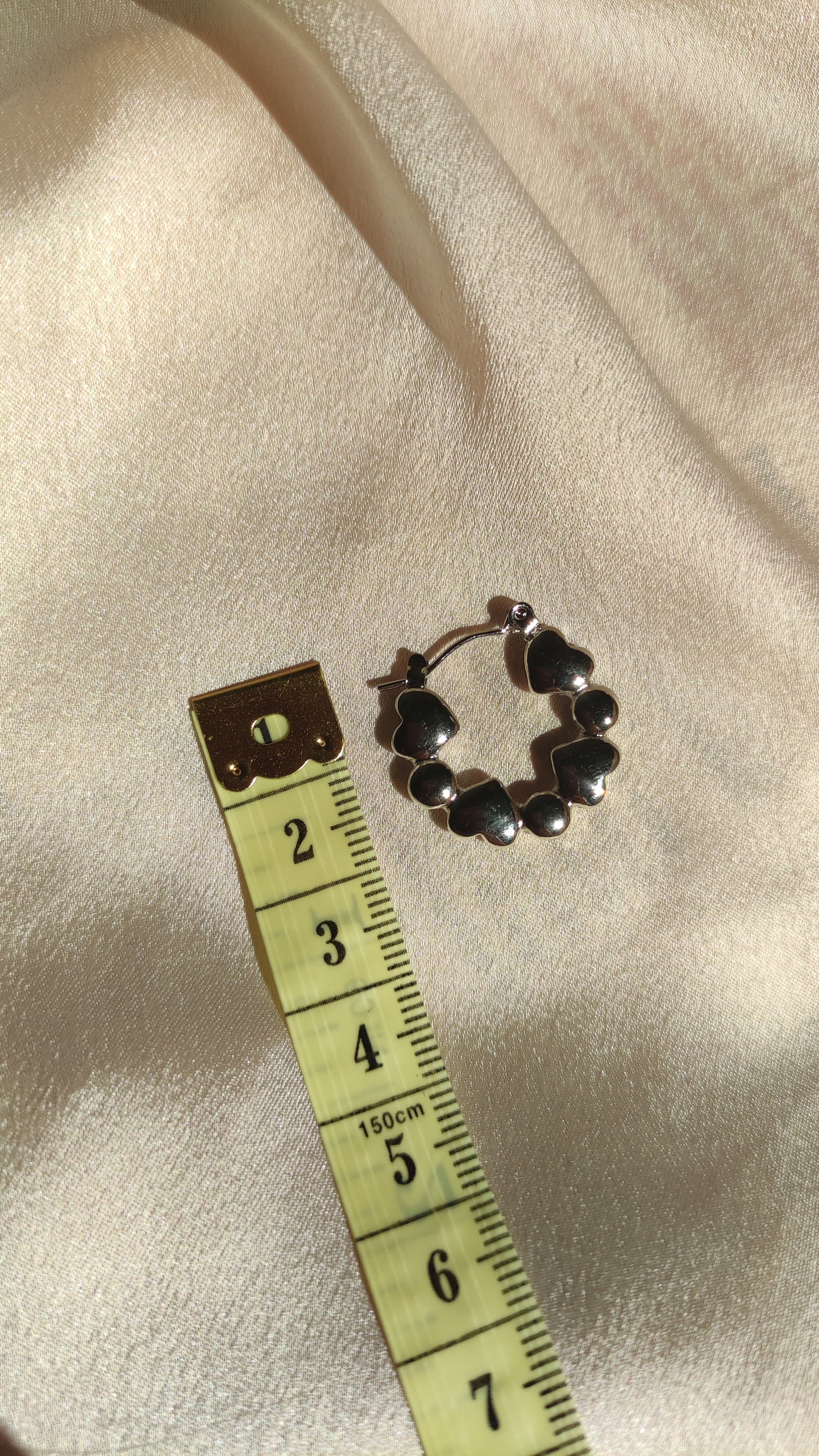 Orecchini cuoricini argento