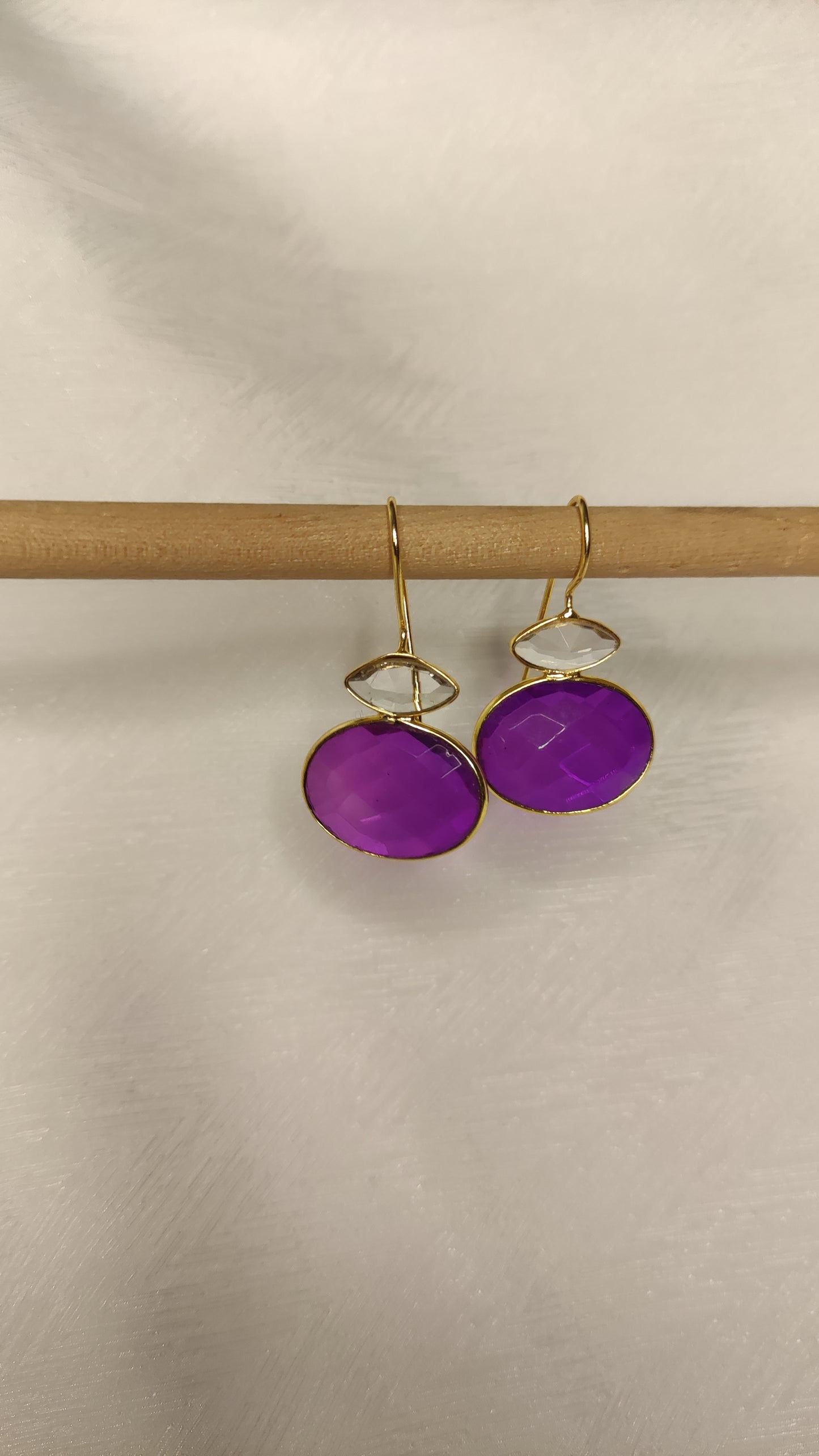 Orecchini viola