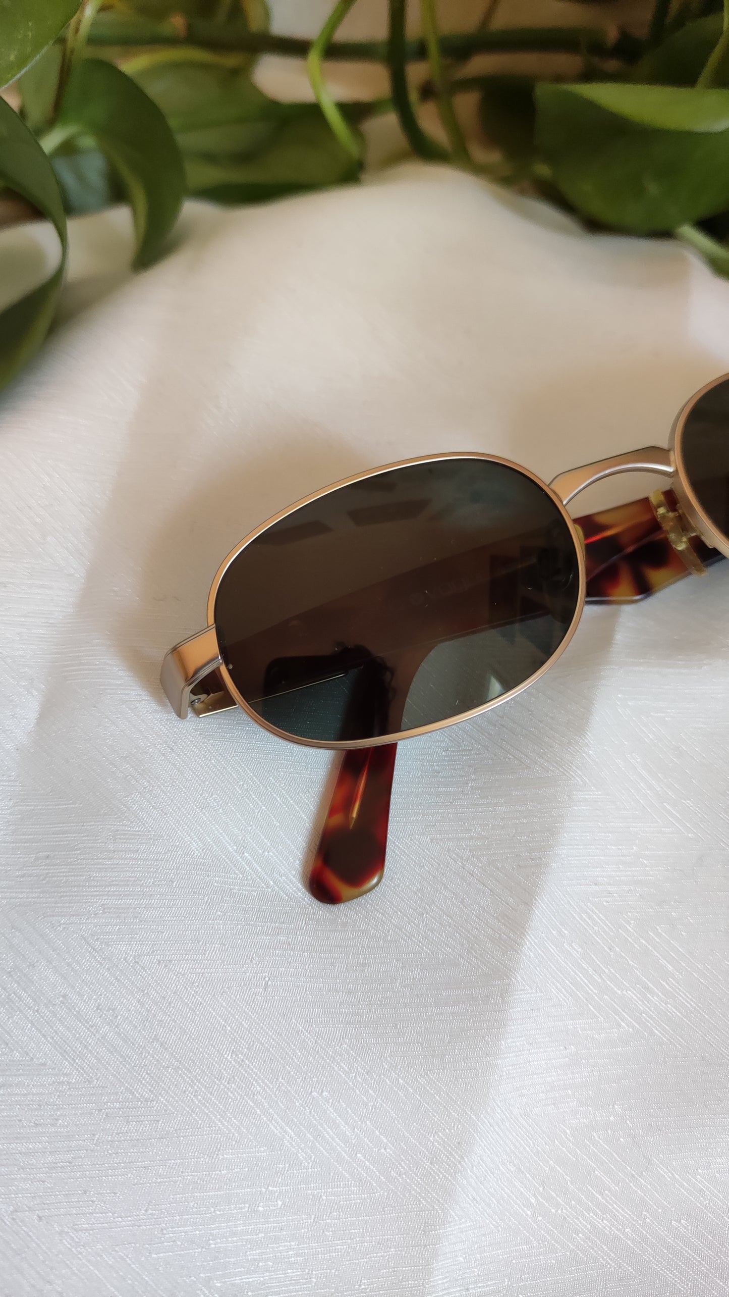 Occhiali da sole vintage Vogue astina maculata