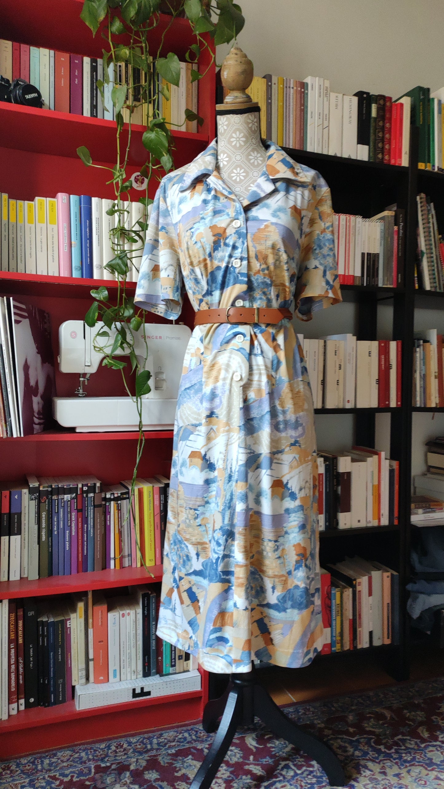 Abito vintage sartoriale anni '70
