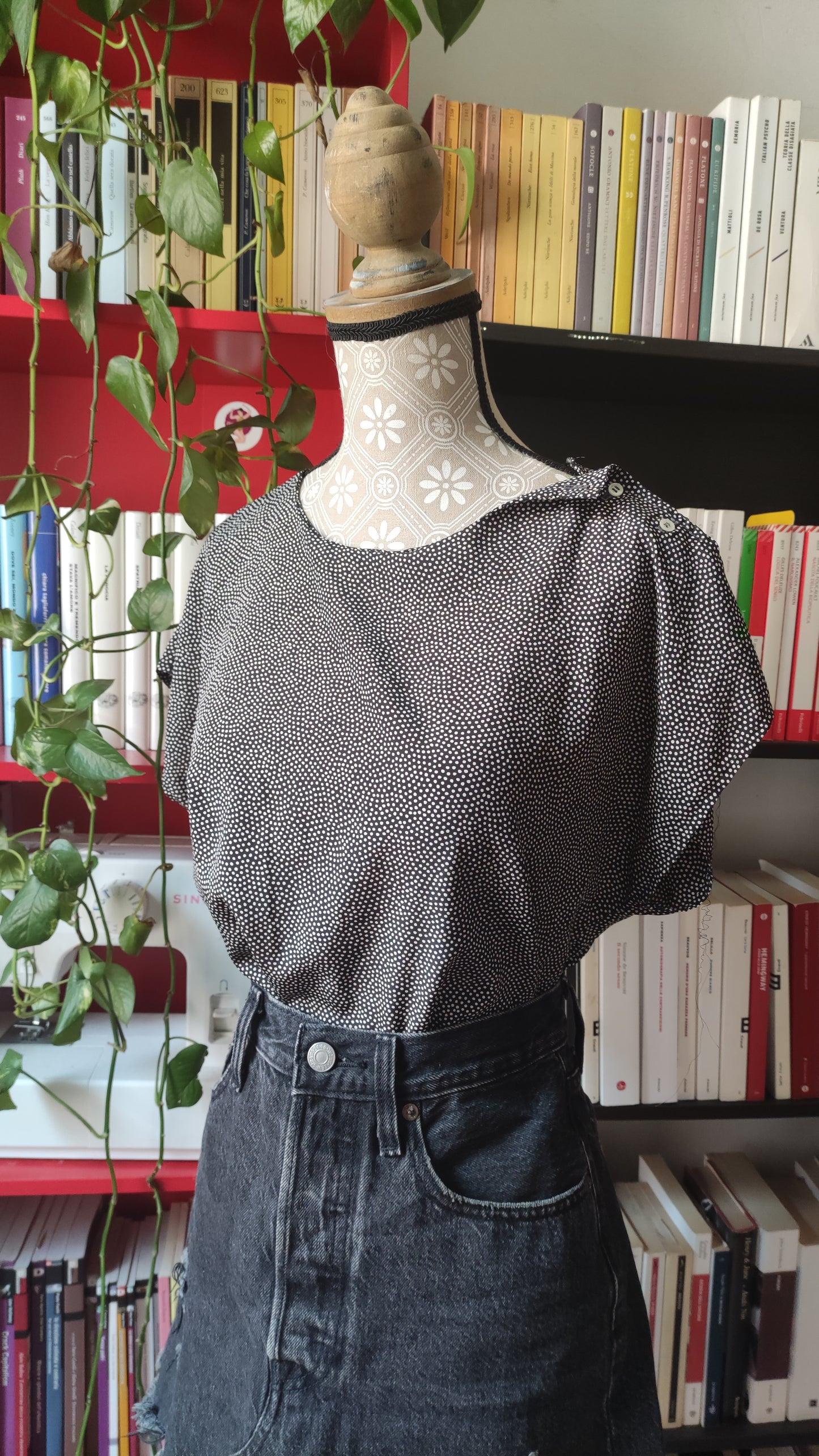 Maglia mini pois