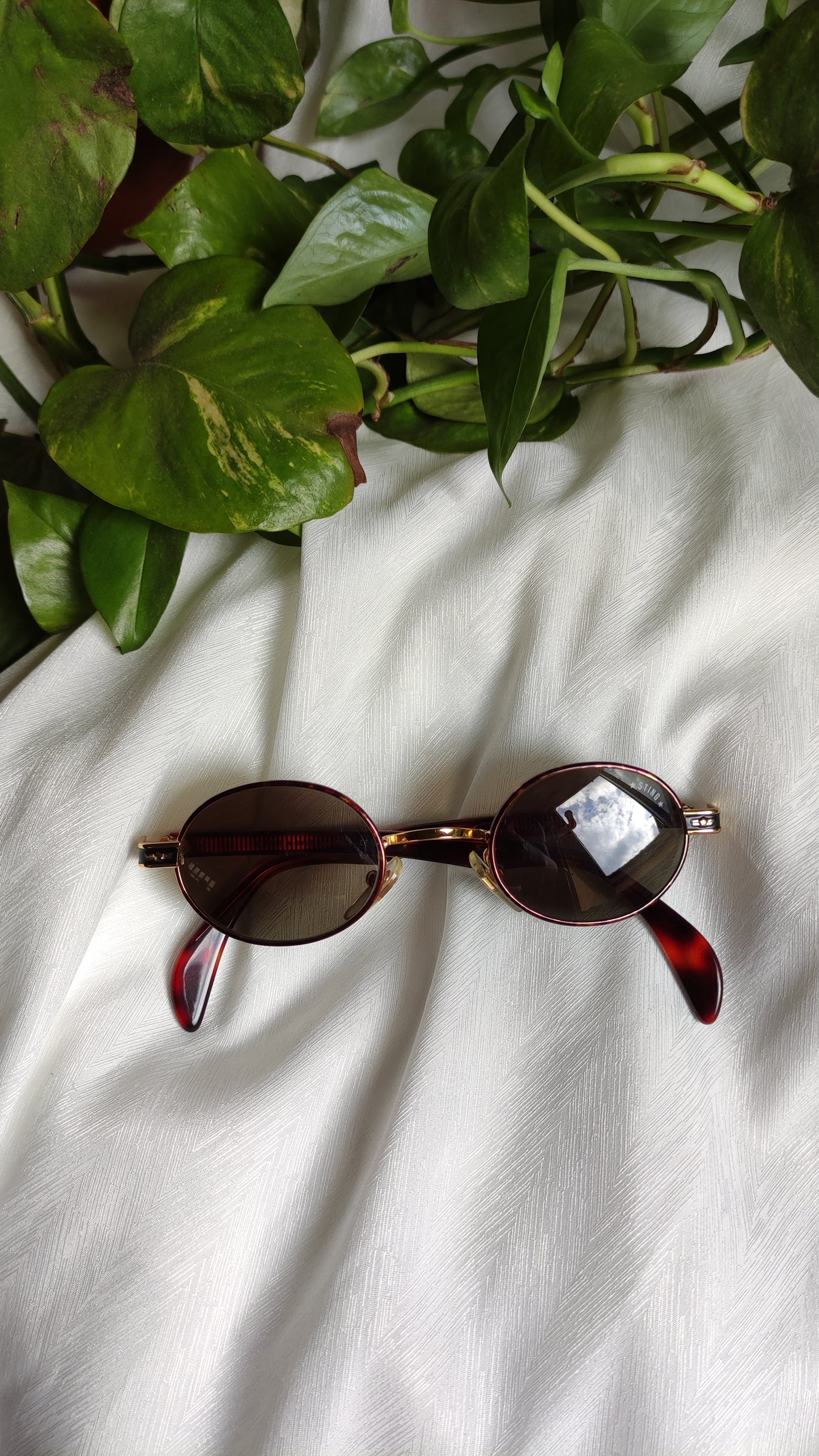 Occhiali da sole vintage tondi Sting