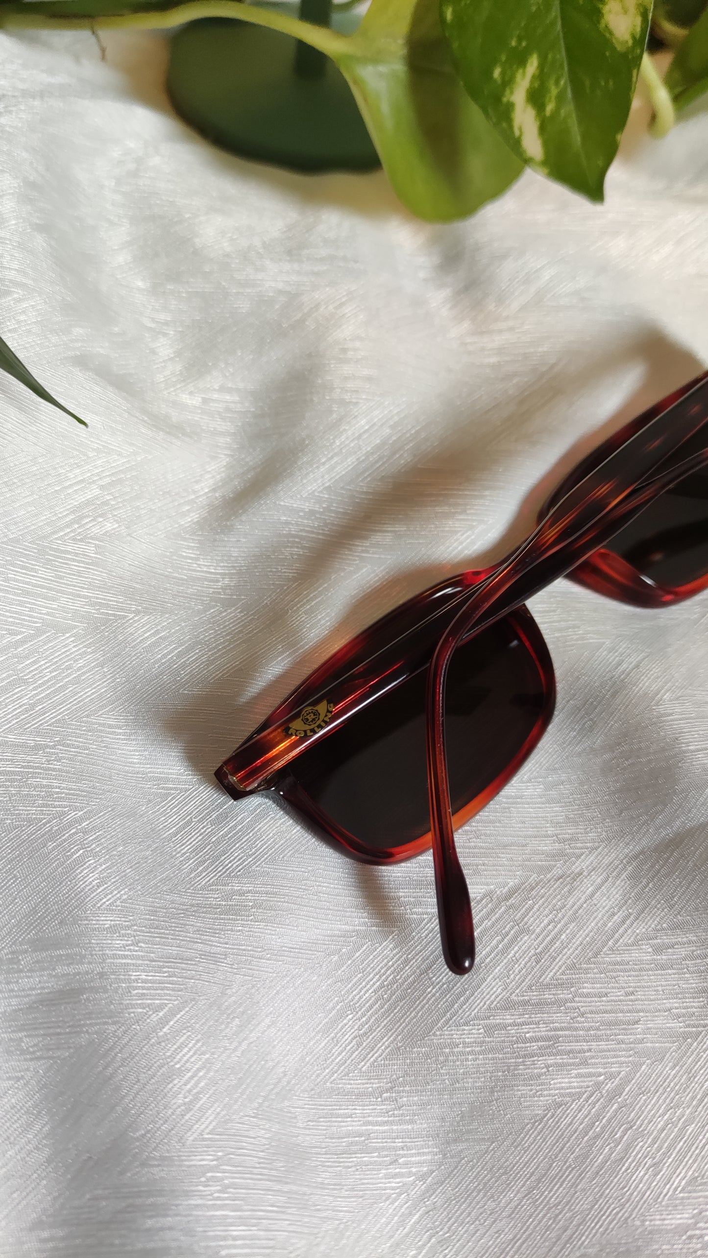 Occhiali da sole vintage Rolling marroni