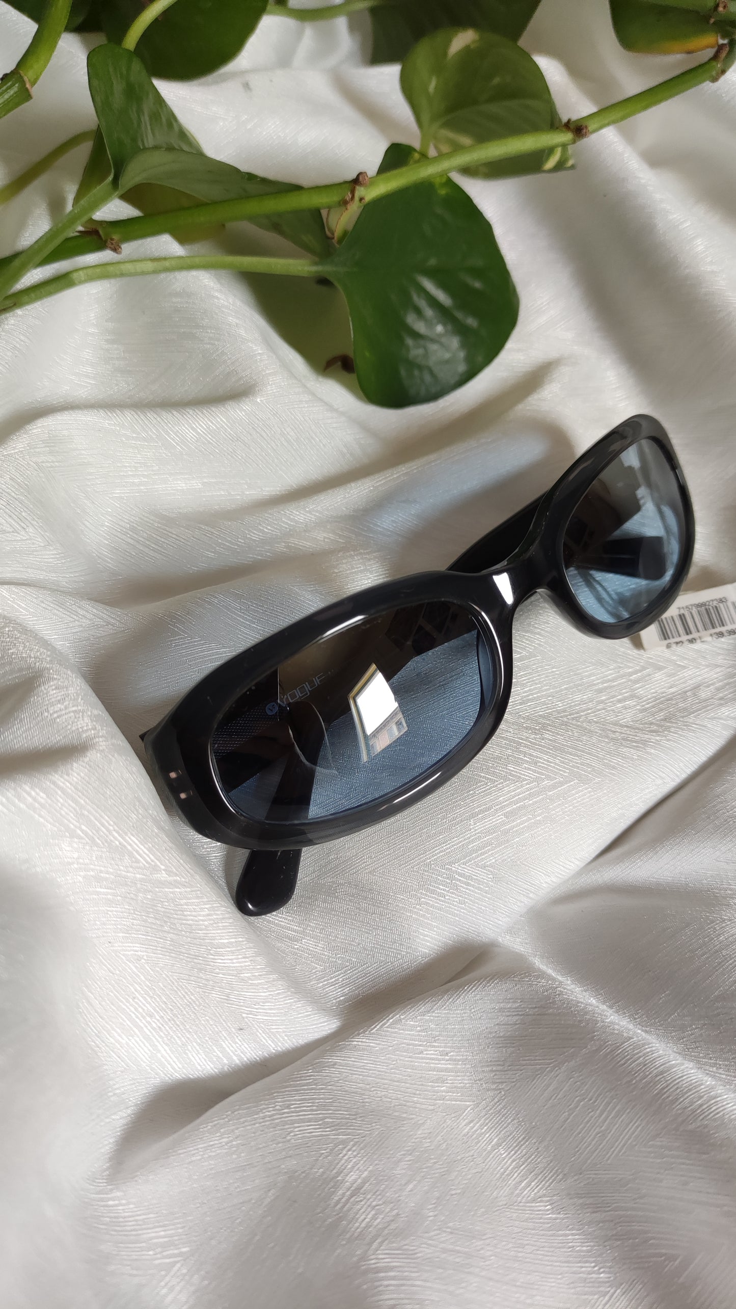 Occhiali da sole vintage Vogue azzurro