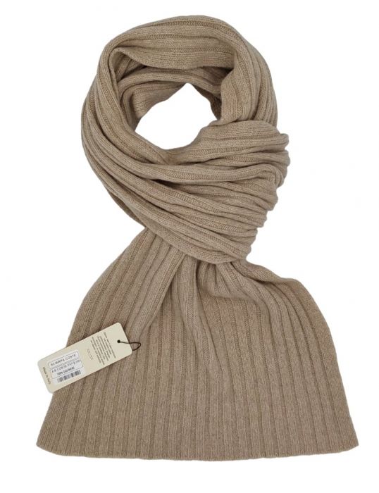 sciarpa a coste in 100% cashmere (15 colori disponibili)
