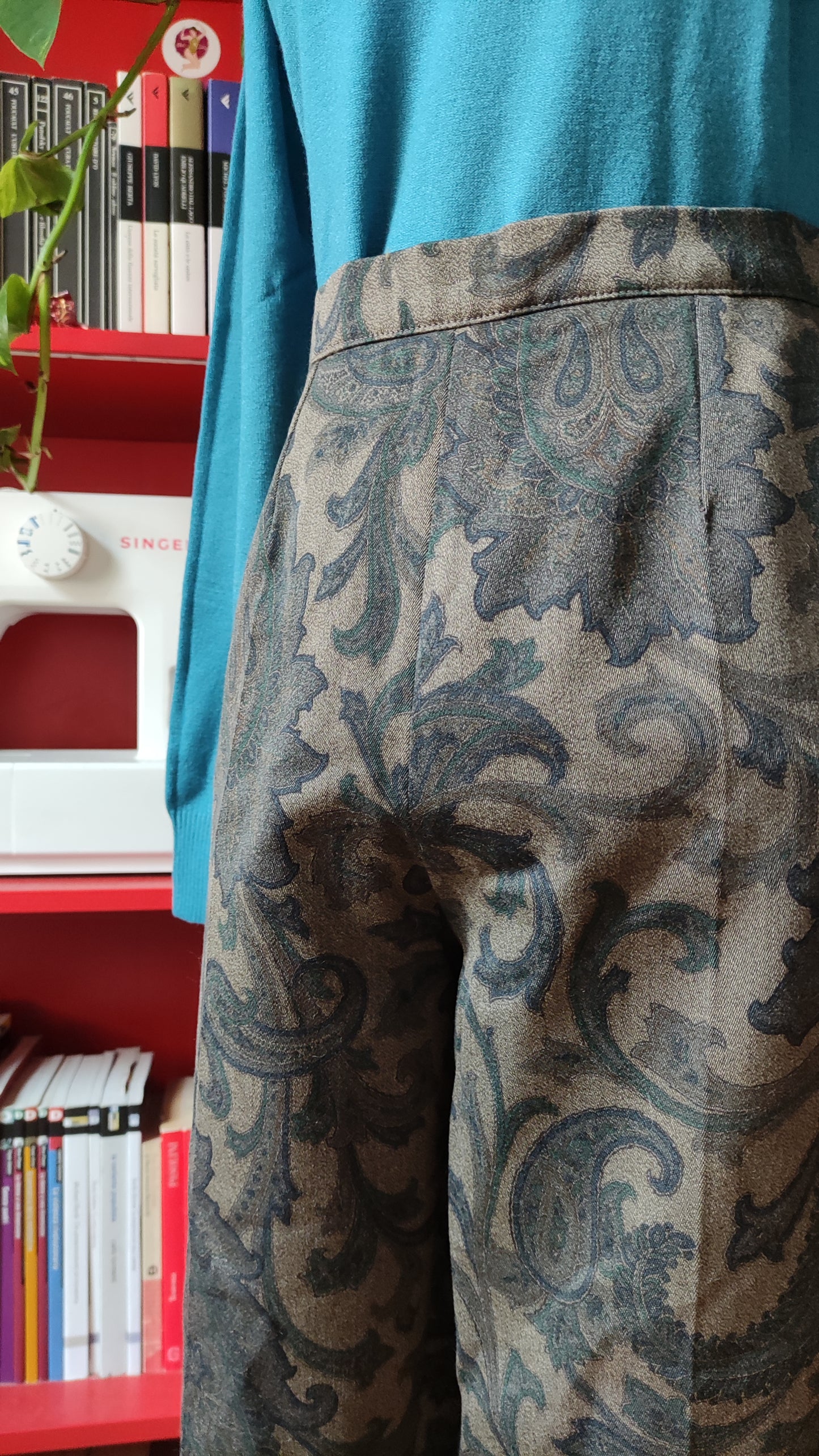 Pantaloni Paisley