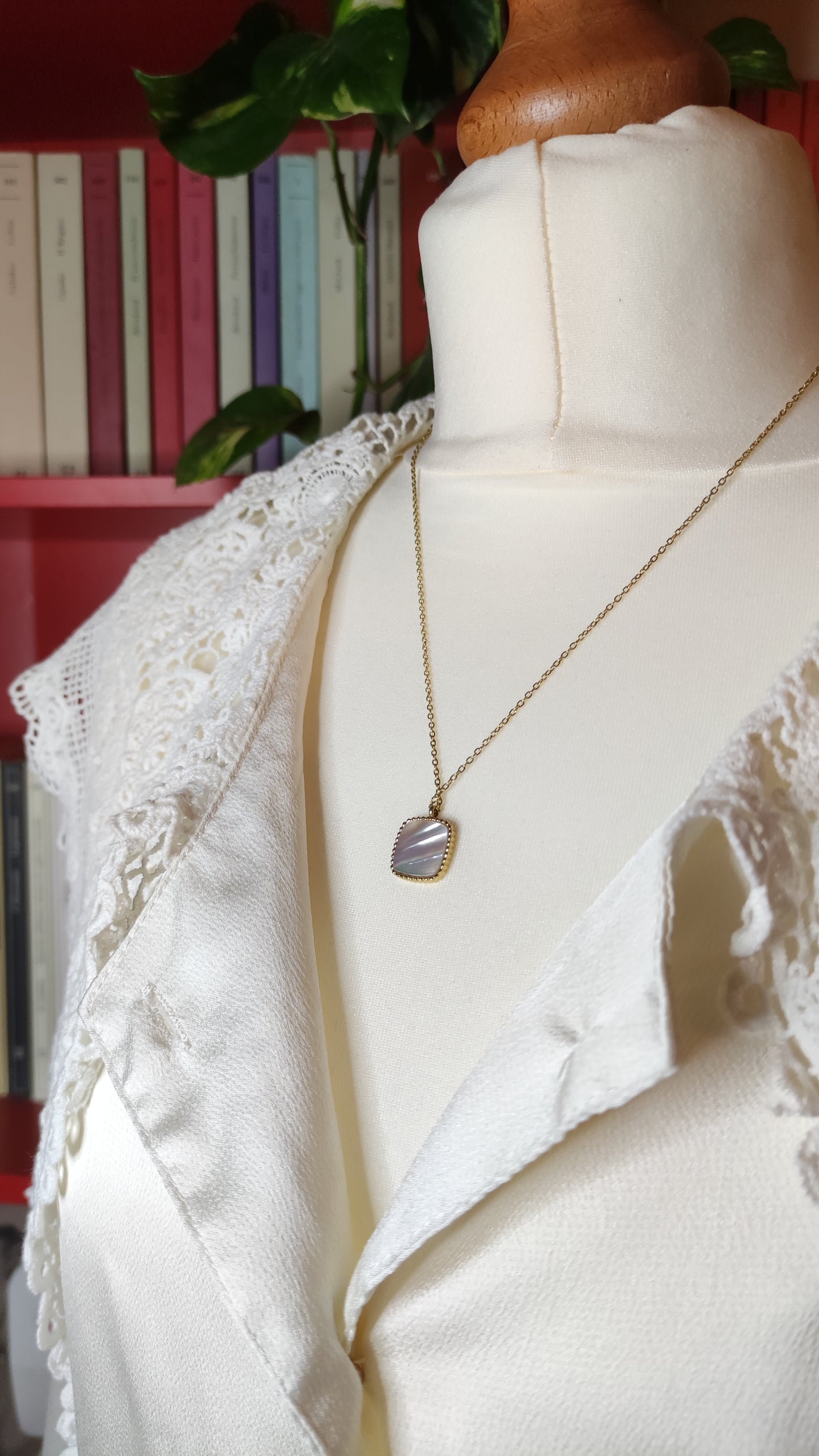 Collana madreperla