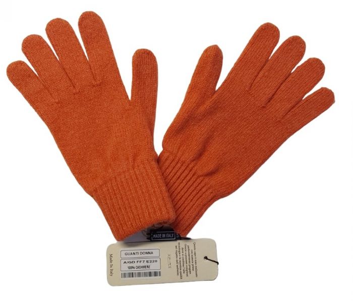 guanti in 100% cashmere (15 colori disponibili)