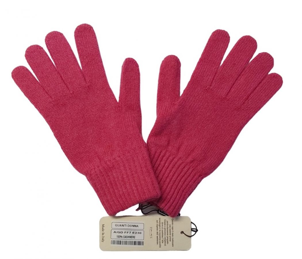 guanti in 100% cashmere (15 colori disponibili)