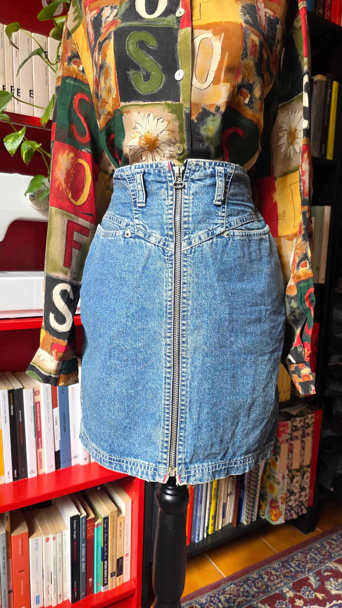 Gonna in denim