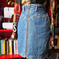 Gonna in denim