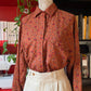 Camicia fiorellini in cotone