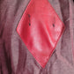 Giacca in pelle rossa
