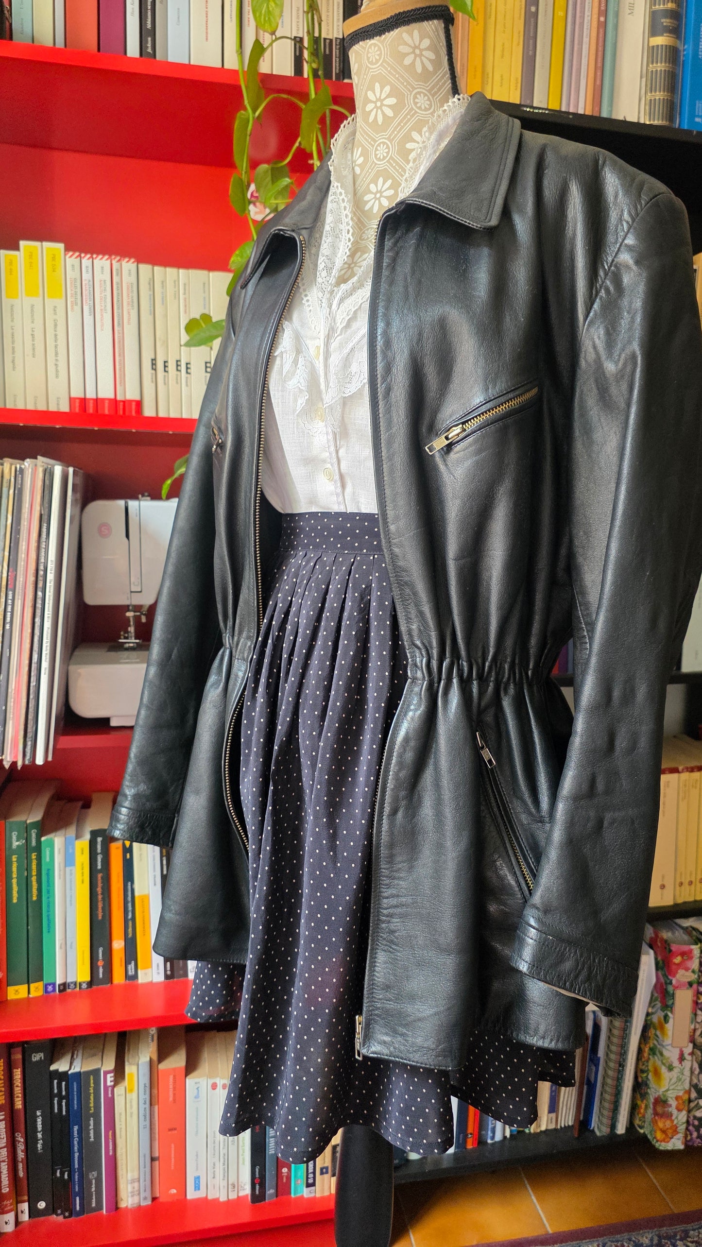 Giacca in pelle