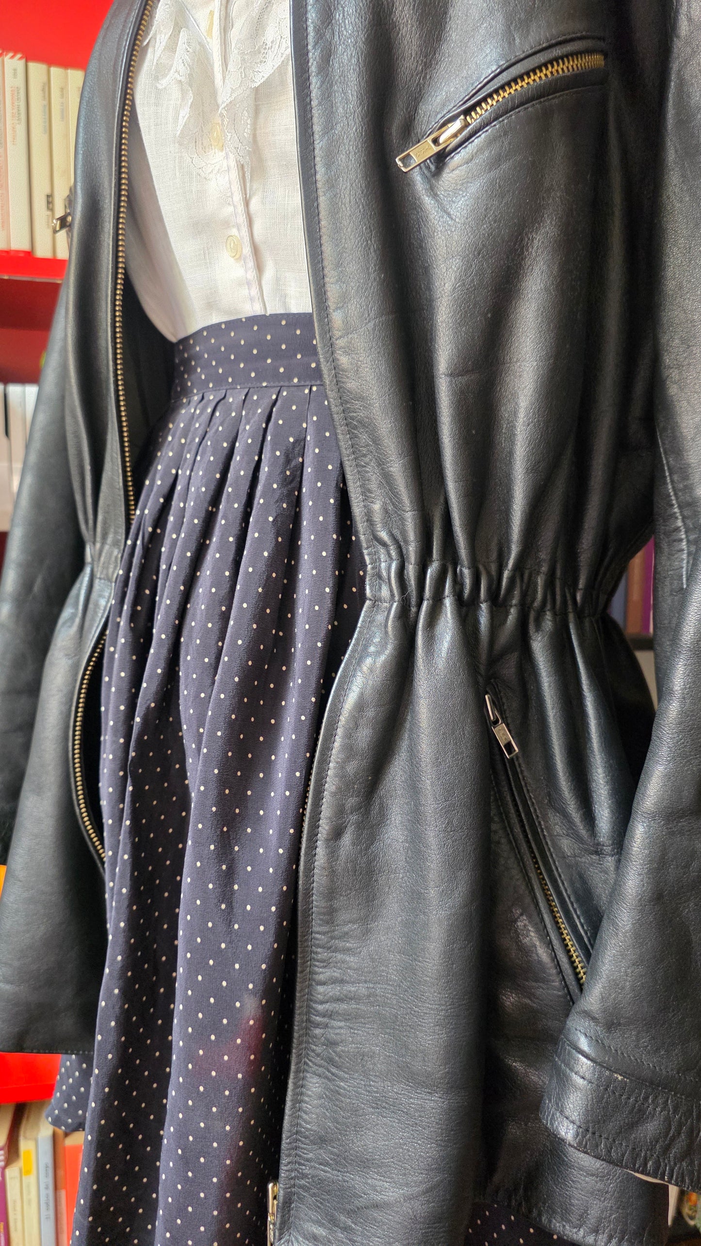 Giacca in pelle