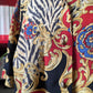 Camicia in seta barocca