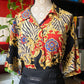 Camicia in seta barocca