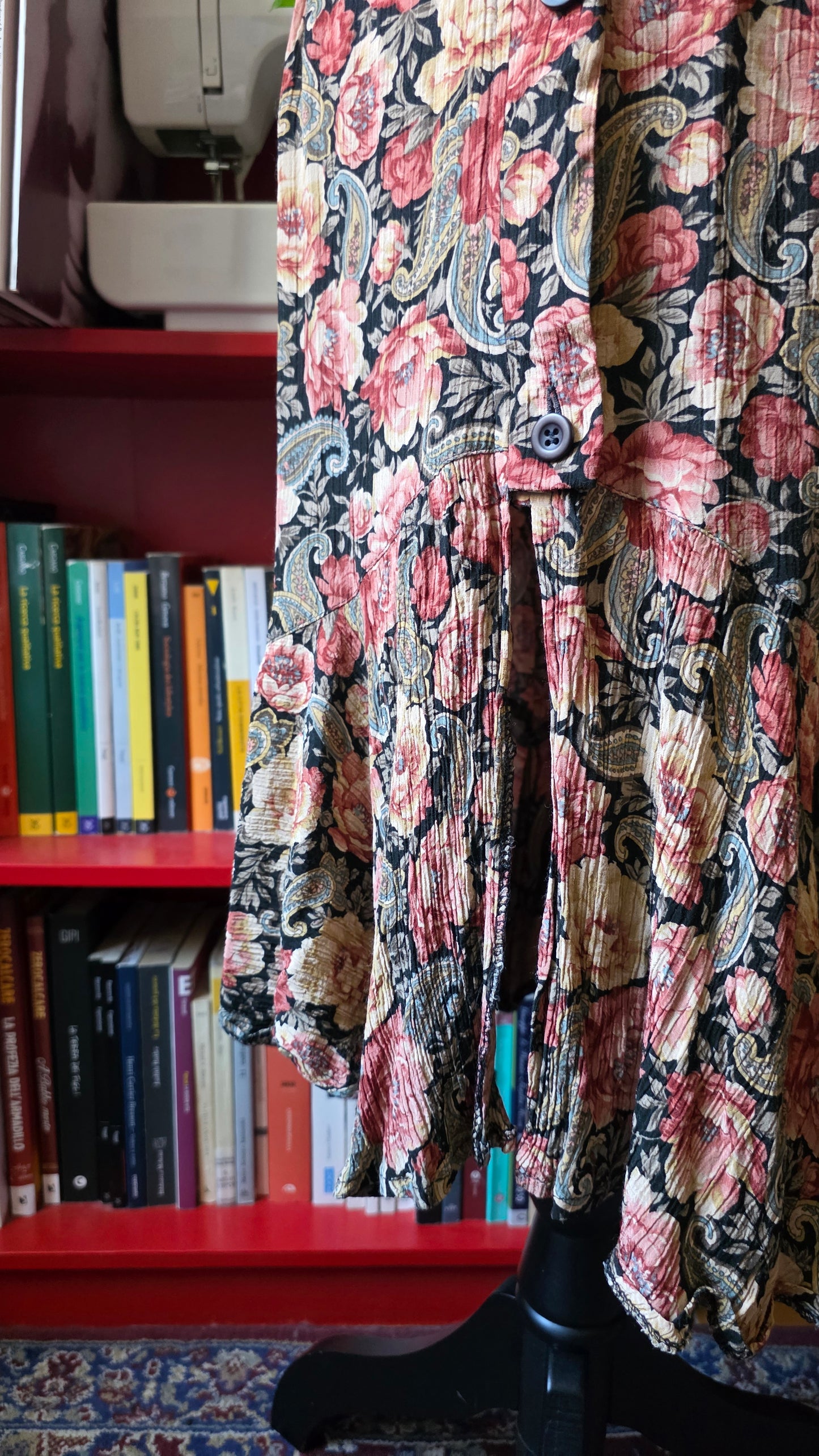 Gonna fiori e paisley