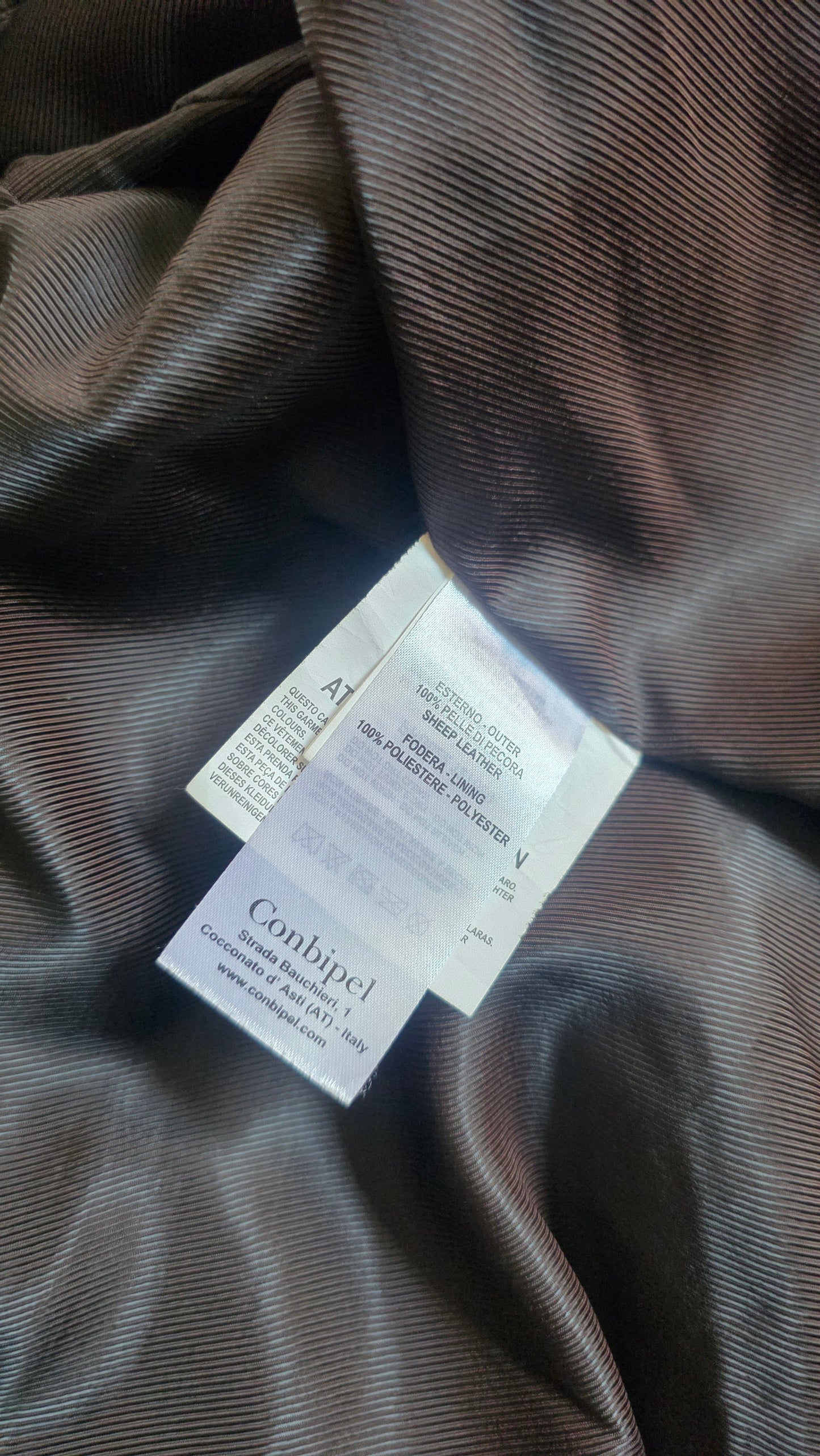 Giacca in pelle