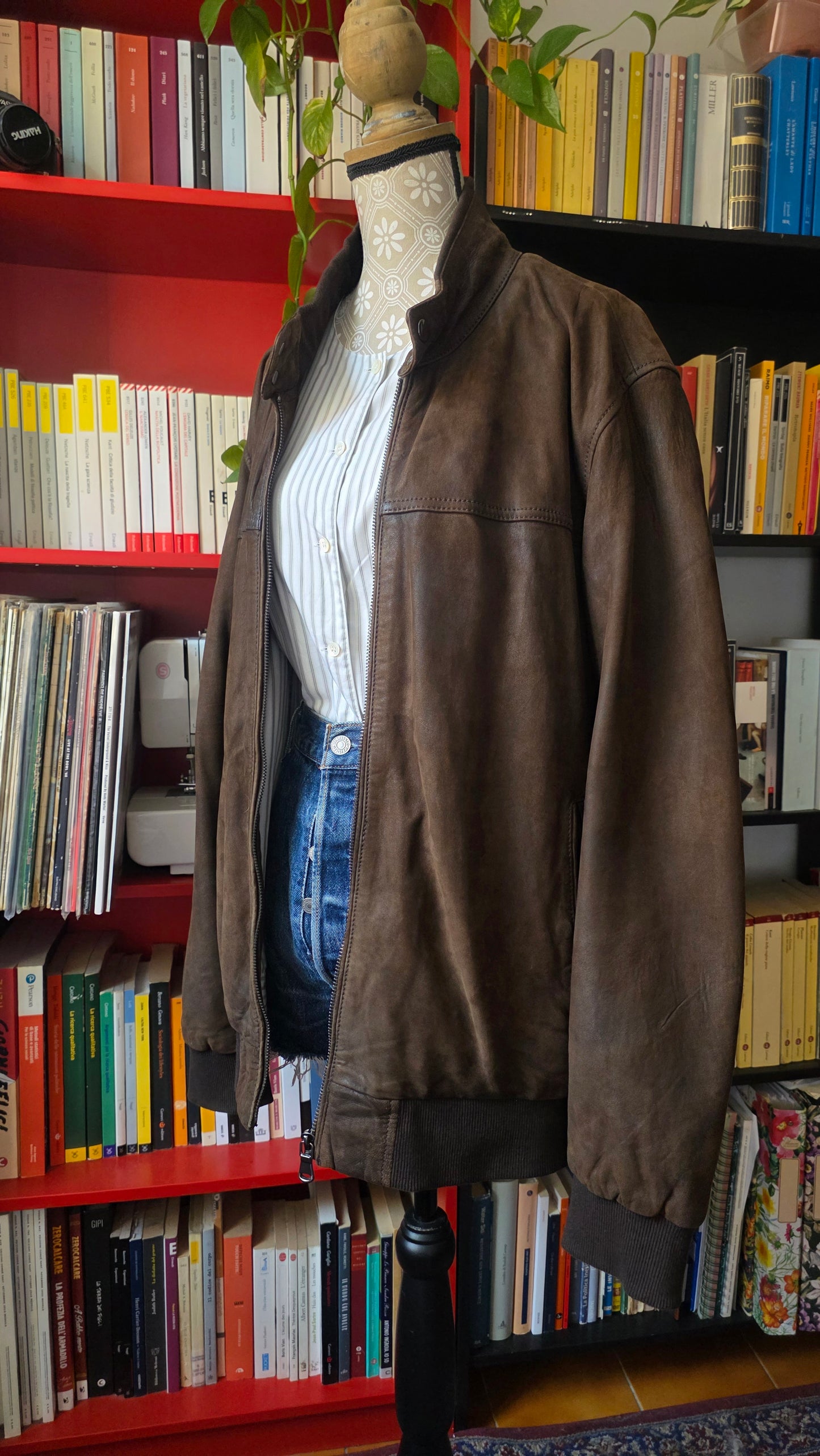 Giacca in pelle