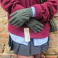 guanti in 100% cashmere (15 colori disponibili)