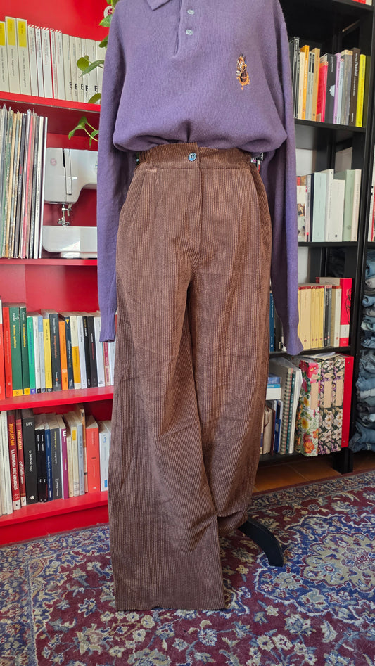 Pantaloni in velluto a coste