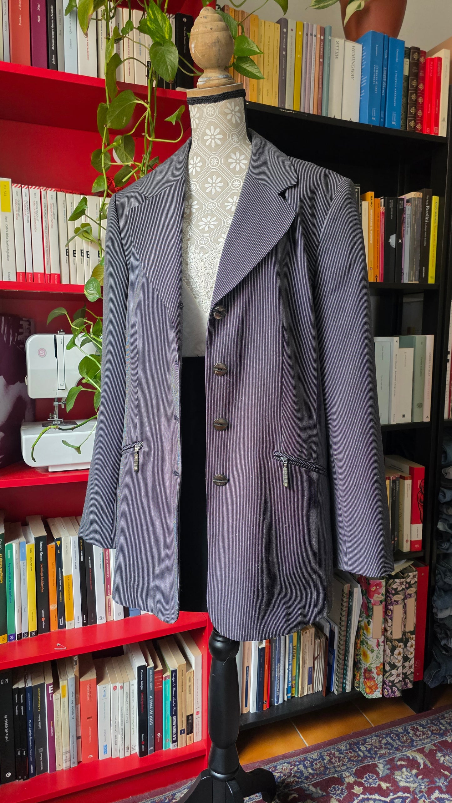 Blazer righine Contempora