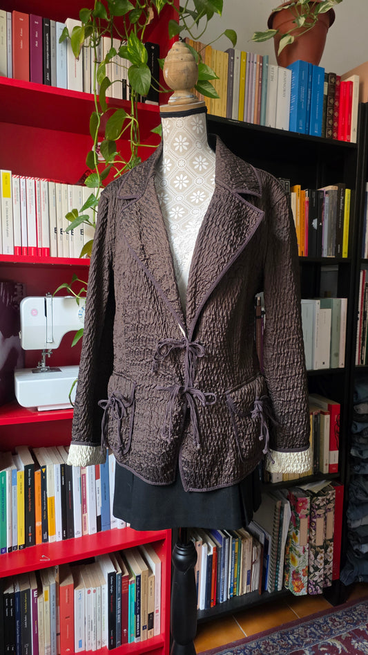 Giacca trapuntata handmade