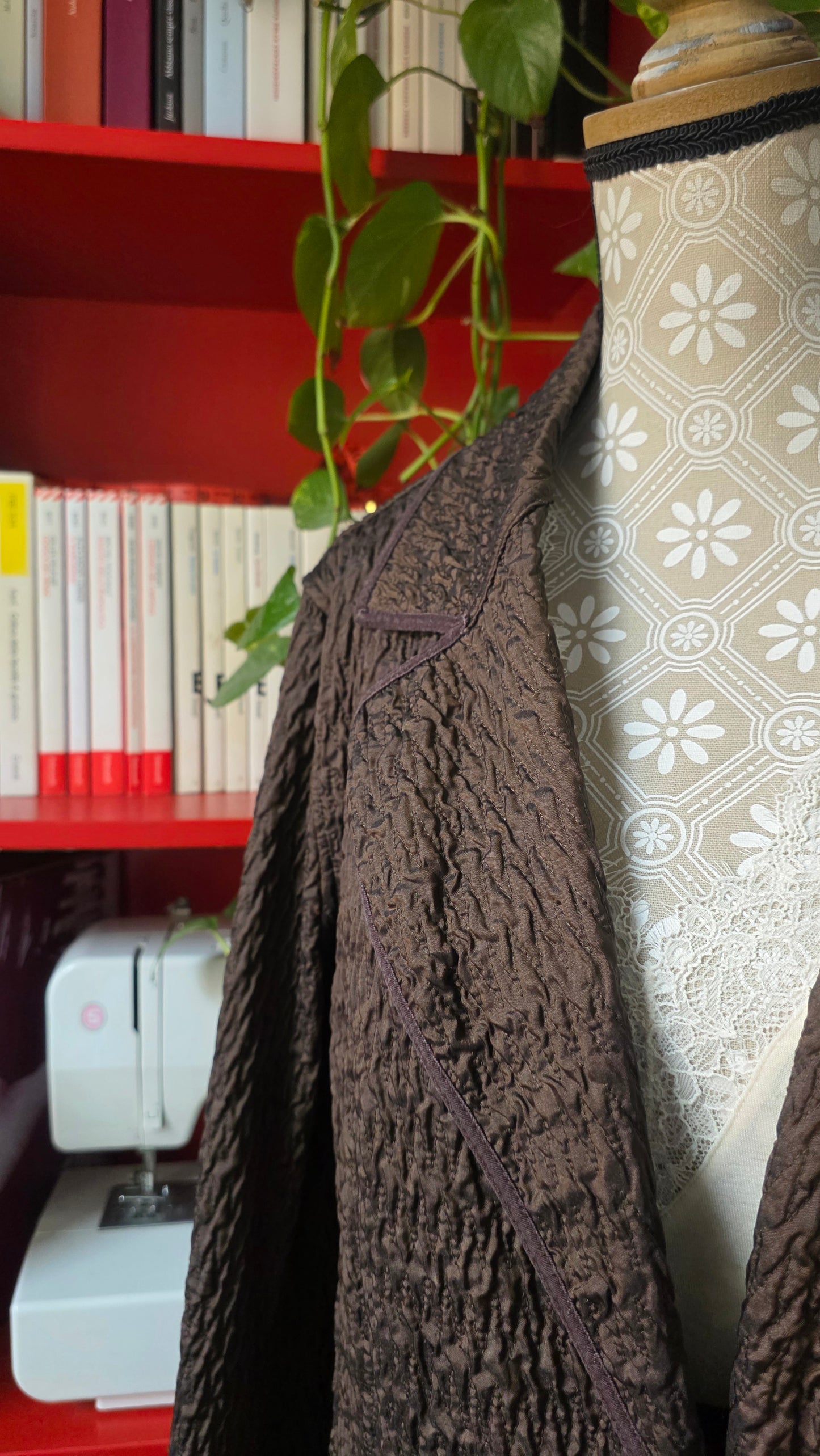 Giacca trapuntata handmade