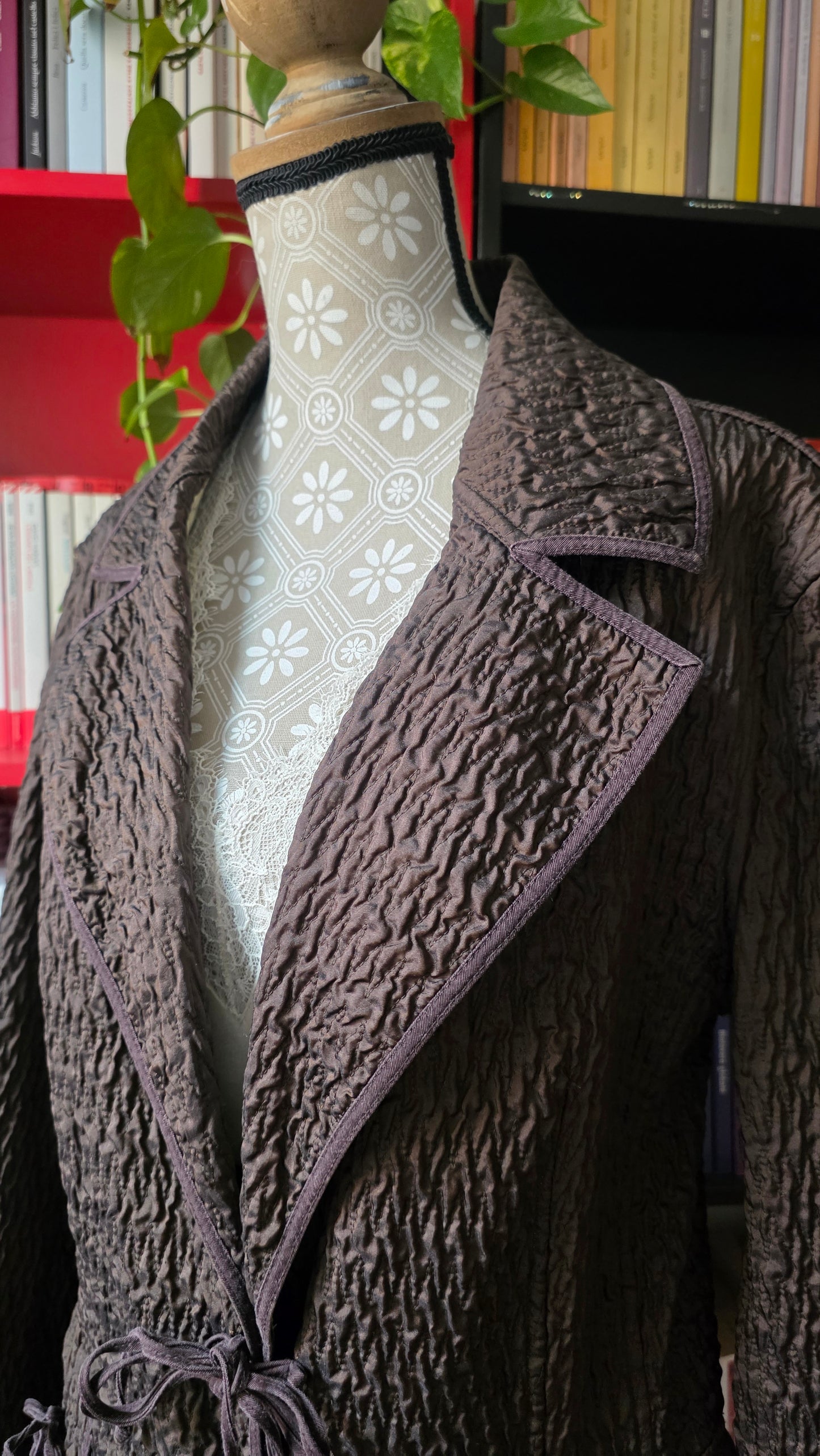 Giacca trapuntata handmade