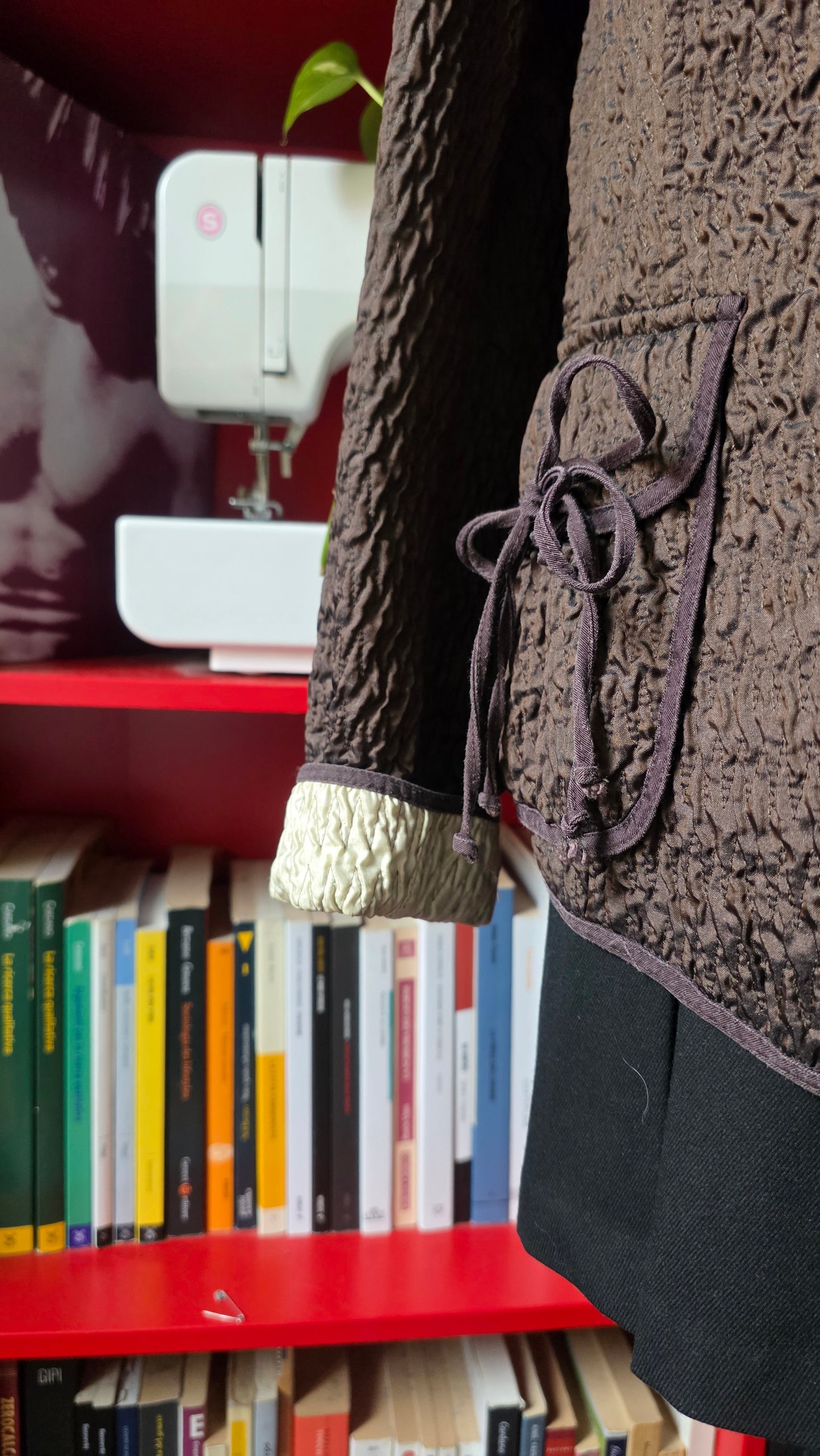 Giacca trapuntata handmade