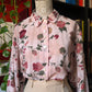 Camicia rosa fiori