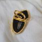 Anello agata nera grezza