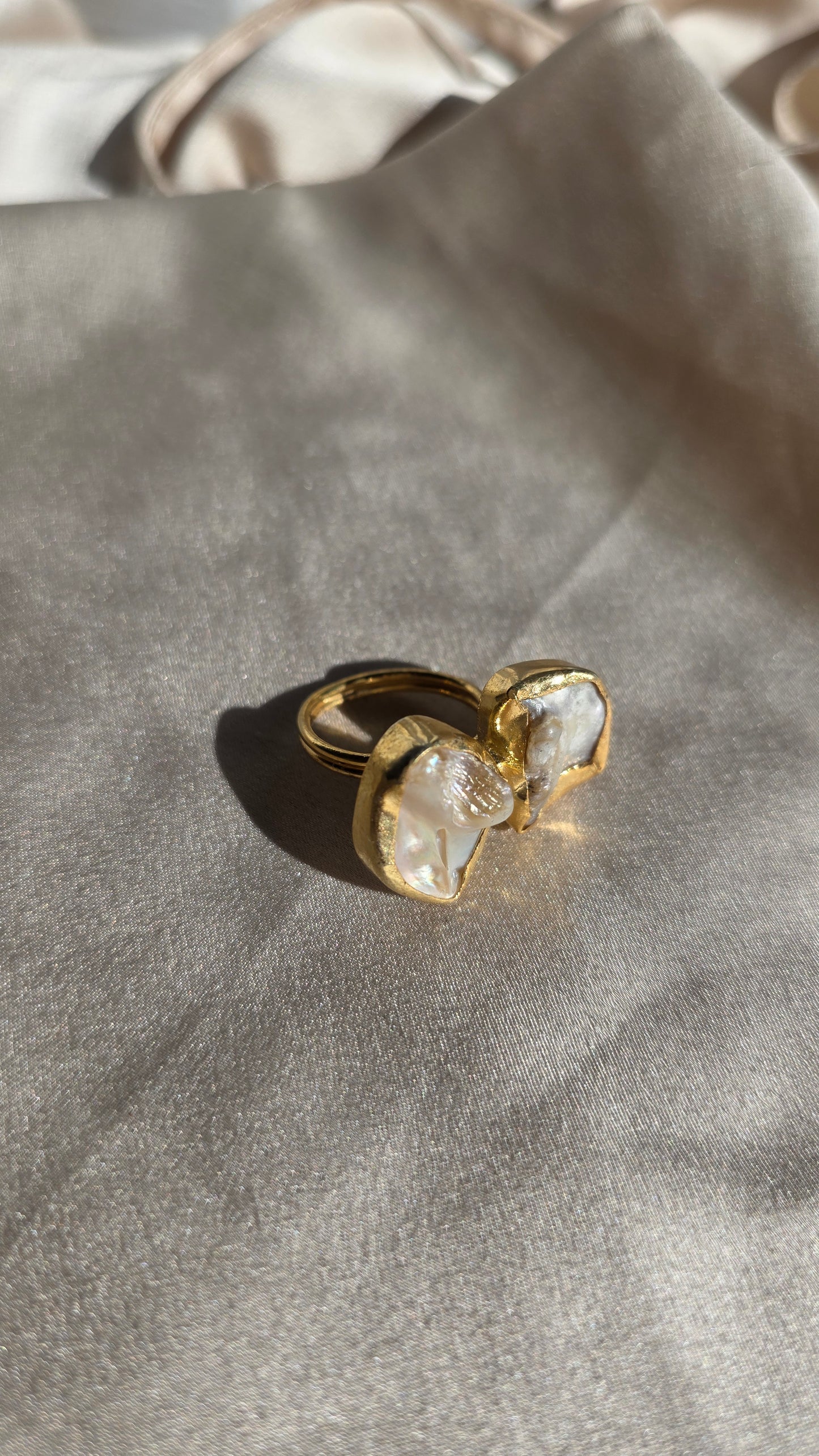 Anello madreperla