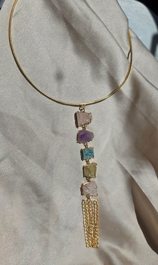 Collana agata rigida