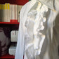 Camicia rouches bianca