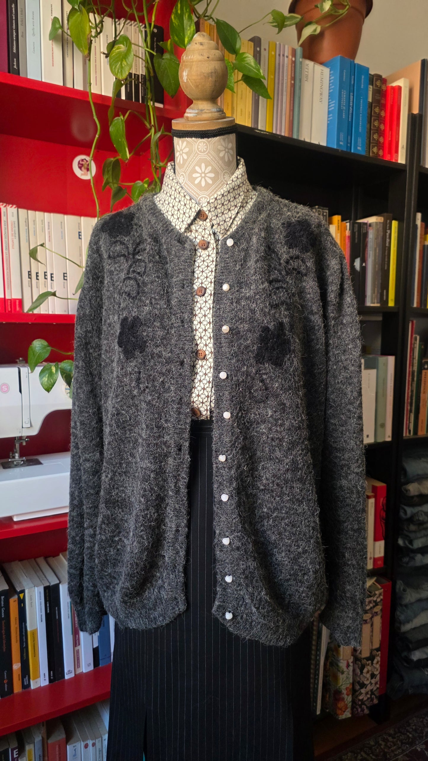 Cardigan grigio morbidissimo