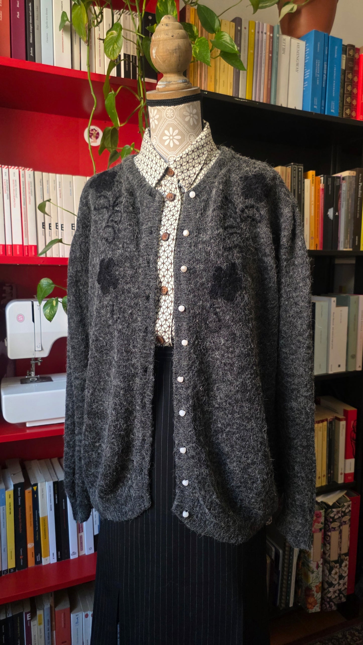 Cardigan grigio morbidissimo